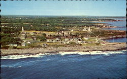 Two Lights State Park Cape Elizabeth, ME Postcard Postcard