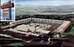 Palm Motor Hotel, U. S. Highway 70 - 80 West Las Cruces, NM Postcard Postcard