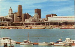 Cincinnati Riverfront Coliseum Ohio Postcard Postcard