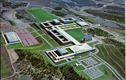 Aerial View Of Academic Area Colorado Springs, CO Postcard Postcard