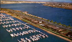 Shelter Island Inn, 950 Yacht Harbor Drive, Point Loma Postcard