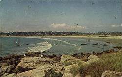 Easton's Beach Newport, RI Postcard Postcard