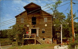 Old Bushkill Mill, U. S. Route 209 Postcard