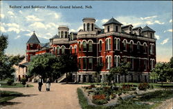 Sailors' And Soldiers' Home Postcard