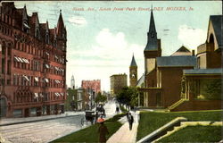 Sixth Ave., South From Park Street, 6th Ave Postcard