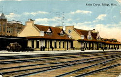 Union Depot Billings, MT Postcard Postcard