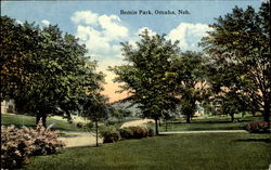 Bemis Park Omaha, NE Postcard Postcard