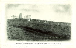 Monument Causer Battlefield Postcard