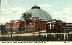 Horticultural Bldg, State Fair Grounds Springfield, IL Postcard Postcard