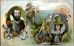 Capt. John Smith And Pocahontas Postcard