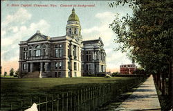 State Capitol Cheyenne, WY Postcard Postcard