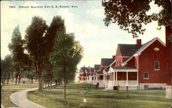 Officers Quarters, Fort D. A. Russell Postcard