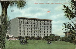 Union Square Hotel Postcard