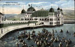 Saltair Pavilion Salt Lake City, UT Postcard Postcard