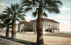 The Virginia Hotel Long Beach, CA Postcard Postcard