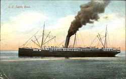 S. S. Santa Rosa Postcard