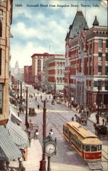 Sixteenth Street, Arapahoe Street Postcard