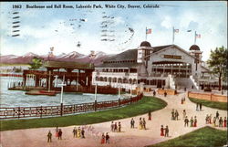 Boathouse And Ball Room, Lakeside Park Postcard