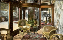 Resting Room Marble Lobby Hotel Alexandria Los Angeles, CA Postcard Postcard