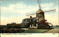 The Old Windmill House Southampton, NY Postcard Postcard