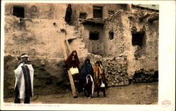 A Street Acoma Pueblo, NM Postcard Postcard