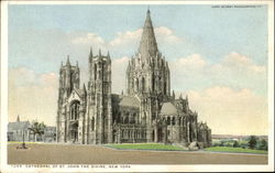 Cathedral Of St. John The Divine New York, NY Postcard Postcard