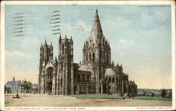 Cathedral Of St. John The Divine New York, NY Postcard Postcard