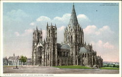 Cathedral Of St. John The Divine New York, NY Postcard Postcard