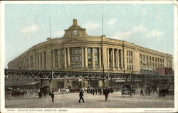 South Station Boston, MA Postcard Postcard