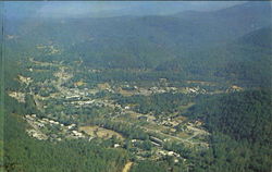 Aerial View Of Gatlinburg Tennessee Postcard Postcard