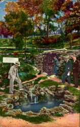 This Is The Smallest Of The 47 Hot Springs Postcard