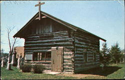 Pioneer Church, U. S. 41 St. John, IN Postcard Postcard