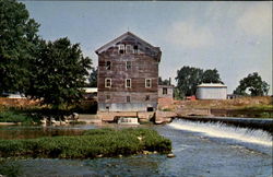 Old Stockdale Water Power Mill Postcard