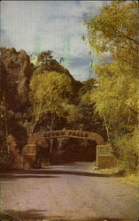 Entrance Of South Cheyenne Canon, 3900 N. Nevada Ave. Colorado Springs, CO Postcard Postcard