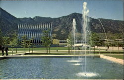 Cadet Chapel U. S. Air Force Academy Colorado Springs, CO Postcard Postcard