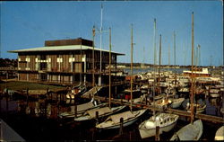 Annapolis Yacht Club Maryland Postcard Postcard