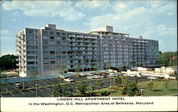 Linden Hill Apartment Hotel Postcard