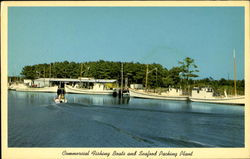 Commercial Fishing Boats And Seafood Packing Plant, Davis Creek Postcard