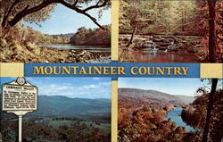 Mountaineer Country Postcard