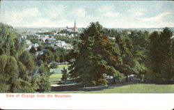 View Of Orange From The Mountain New Jersey Postcard Postcard