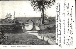 Stone Arch Eureka, IL Postcard Postcard