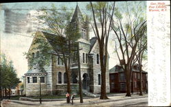 Geo Haile Free Library Postcard