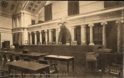 Supreme Court Chamber Postcard