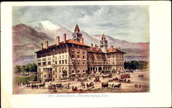 Antlers Hotel Colorado Springs, CO Postcard Postcard