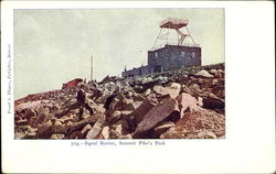 Signal Station Postcard