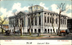 Public Library Lincoln, NE Postcard Postcard