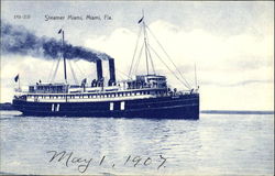 Steamer Miami Postcard