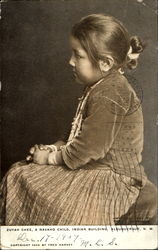 Zuyah Chee A Navaho Child Albuquerque, NM Postcard Postcard