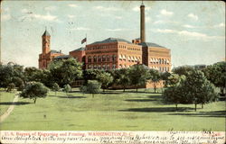 U. S. Bureau Of Engraving And Printing Postcard