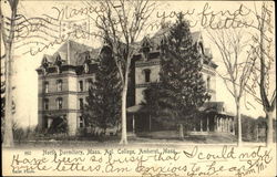 North Dormitory, Agl. College Postcard